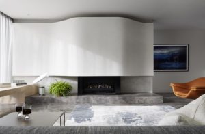 Elegant Grey Limestone Fireplace CDK Stone