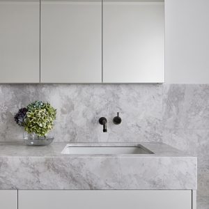 Lorde White Marble CDK Stone Natural Stone Kitchen Bathroom Benchtop Vanity Floor Wall Indoor Outdoor Project Gallery