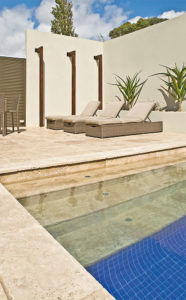 Tumbled Walnut Travertine Honed Natural Stone CDK Stone