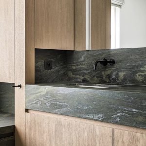 Verde Fusion Granite CDK Stone Natural Stone Kitech Bathroom Benchtop Vanity Floor Wall Indoor Outdoor Project Gallery