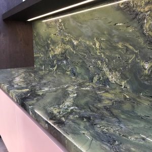 Verde Fusion Granite CDK Stone Natural Stone Kitech Bathroom Benchtop Vanity Floor Wall Indoor Outdoor Project Gallery
