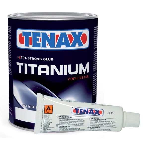Tenax Titanium Epoxy Adhesive Tools Equipment CDK Stone
