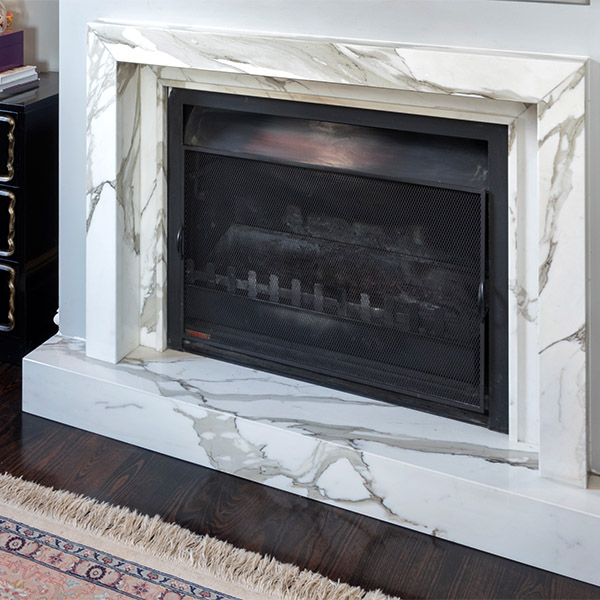 Statuario Marble Fireplace Kitchen Benchtops Bathrooms Floors Walls Vanity BBQ Indoor Outdoor CDK Stone
