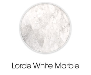 Lorde White Marble CDK Stone