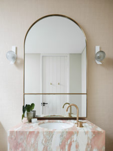 Natural Stone Norwegian Rose Marble Bathroom Natural Stone CDK Stone