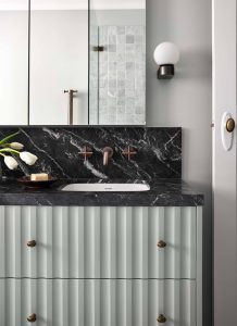 Black Marble Bathroom Black Marble Sink